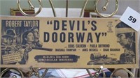 "Devil's Doorway" Movie Advertisement