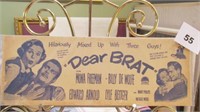 "Dear Brat" Movie Advertisement