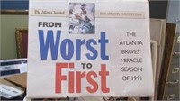 Atlanta Braves Misc Newspapers