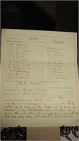 Circa 1850's Surperior Court Paperwork