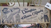 "The Daughter of Rosie O'Grady" Movie Advertisemen