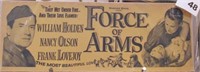 "Force of Arms" Movie Advertisement