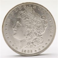 1882-P Morgan Silver Dollar - AU