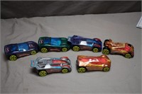 Hot Wheels - Candy Dispensers/Holders x 6