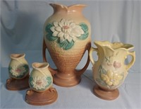 Hull Art USA Flower Vases and Candle Holders