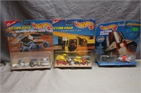 Hot Wheels - Action Pack Lot of 3