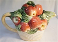 World Bazaar Apple Basket Teapot