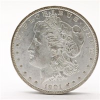 1901-O Morgan Silver Dollar - AU