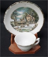 Mini Tea Cup/ Saucer with stand