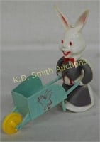 c1950 E. Rosen 6" Hard Plastic Bunny &