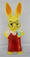 +c1950 Knickerbocker 11" Hard Plastic Boy Bunny