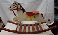 Antique Wooden Hobby Horse