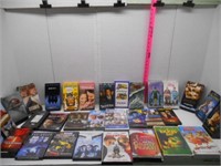 Large Selection of DVD and VHS Movies