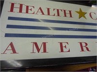 Health care lighted sign