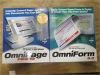 OmniPage 8.0 & OmniForm 5.0 Software.