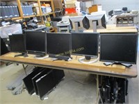 (5) Dell LCD Monitors.