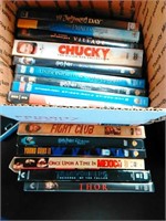 Box lot of 15 action adventure dvd