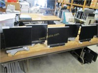 (6) Dell 19" LCD Monitors.