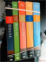 House dvd series season 1 thru 5