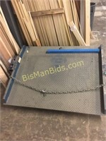 Diamond Tread Aluminum Dock Plate