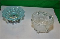 PAIR OF VINTAGE SERVING DISHES