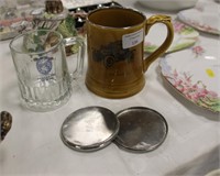 Wade mug, Glanfaba lodge masonic coasters & mug