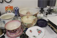 large collection vintage china