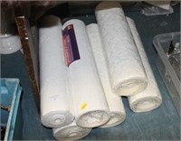 6 rolls of  heavy duty wal covering(diff.patterns)