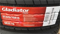 Gladiator ST 225/75R15 Radial Trailer Tires