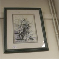 Print of Passion Flowers