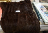 Real fur stole