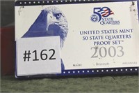 2003 US Mint State Quarter Proof Set