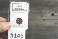 Graded 1953-S MS66 RD Lincoln Cent