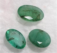 Genuine ass't emeralds