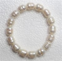 freshwater pearl flexible bracelet