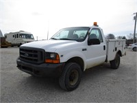 2000 Ford F250 4X4 UTILITY BED