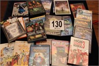 ASSORTED FAMILY MOVIE DVDs