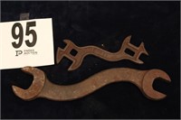 TWO WAGON WRENCHES