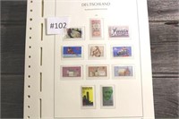 1978-79 Deutschland Bundesrepublik Collector Stamp