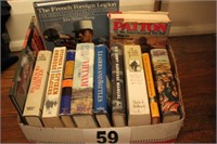 ASSORTED MILITARY BOOKS