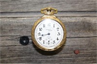 Illinois "Santa Fe" 21 Jewel Pocket Watch