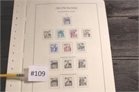 1977-78 Deutschland Bundesrepublik Collector Stamp