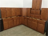 K-Series Cinnamon Kitchen Cabinet Set