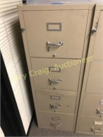 Heavy duty 4 drawer file cabinet