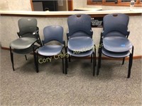 Set of (9) chairs, nice cond.