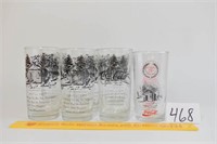 8 Houchens Glasses, Set of 6 Shows Houchens first