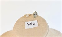 Lot of 2 Rings - One Stone Ring is marked 14K