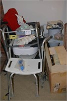 Wheelchair, 2 Canes, Shower Seat, Potty Chair,