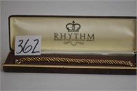 Rhythm Bracelet marked 1/20 12K GF - 12 K Gold