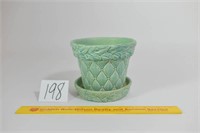 McCoy Quilted Pattern Flowerpot